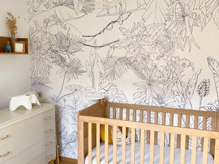 Ce papier peint égaille cette chambre d'enfant, Ohmywall Ohmywall Nursery/kid’s room