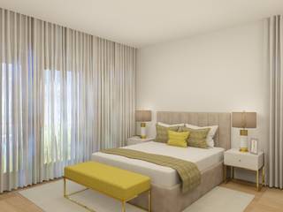 Quarto MB, MIMAR Interiores MIMAR Interiores 모던스타일 침실