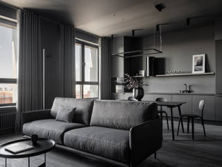 Квартира 70м в ЖК Сердце столицы, Дизайн бюро Татьяны Алениной Дизайн бюро Татьяны Алениной Living room