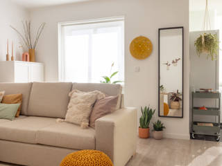 SE Apartment - Amadora, MUDA Home Design MUDA Home Design Modern living room