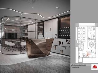 Thiết kế nội thất văn phòng VINABIS, Thiết Kế Nội Thất - ARTBOX Thiết Kế Nội Thất - ARTBOX พื้นที่เชิงพาณิชย์