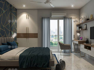 Residence at Purvanchal Royal, FYD Interiors Pvt. Ltd FYD Interiors Pvt. Ltd Apartamento