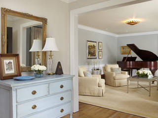 Transitional Style in Great Falls, Virginia, Margery Wedderburn Interiors Margery Wedderburn Interiors Ulteriori spazi