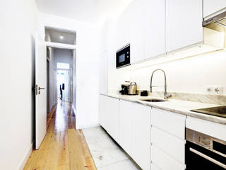 Apartamento no Campo Grande, CVZ Construções CVZ Construções Built-in kitchens