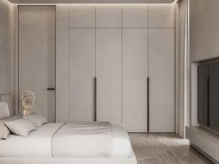 Interiores variados de habitaciones, Antonio Cilea arquitecto Antonio Cilea arquitecto Modern style bedroom Beds & headboards