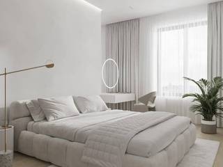 Interiores variados de habitaciones, Antonio Cilea arquitecto Antonio Cilea arquitecto Спальня в стиле модерн Кровати и изголовья