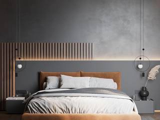 Interiores variados de habitaciones, Antonio Cilea arquitecto Antonio Cilea arquitecto غرفة نوم Beds & headboards