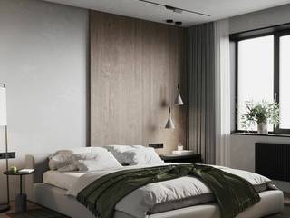 Interiores variados de habitaciones, Antonio Cilea arquitecto Antonio Cilea arquitecto Modern style bedroom Beds & headboards