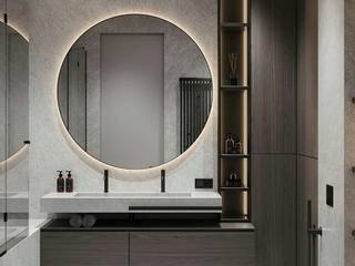 Interiores variados de baños, GARLIC arquitectos GARLIC arquitectos Baños de estilo moderno