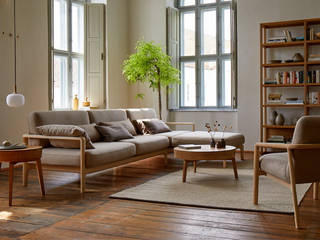 Sofa Linera – herausragender Komfort Grüne Erde GmbH Minimalistische Wohnzimmer Couch- und Beistelltische