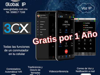 Conmutador con CRM Integrado, Global IP Global IP Commercial spaces