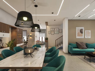 Best Interior Design Areas..., Monnaie Architects & Interiors Monnaie Architects & Interiors Moderne Esszimmer