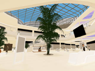 Centro commerciale virtuale interattivo real time , Agenzia Rendering 3D - W & E srl Agenzia Rendering 3D - W & E srl Altri spazi