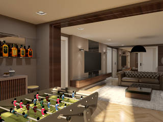 Herrenzimmer Whiskyraum , Lux-Design-Living Lux-Design-Living その他のスペース