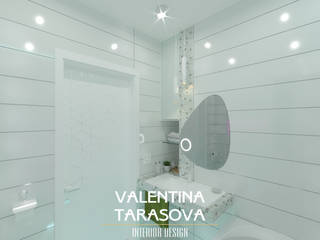 Санузел, Дизайнер интерьера Valentina Tarasova | DesignV Дизайнер интерьера Valentina Tarasova | DesignV Modern Bathroom