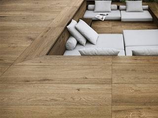 Wood Effect Outdoor Porcelain Paving - Royale Stones, Royale Stones Limited Royale Stones Limited كوخ حديقة