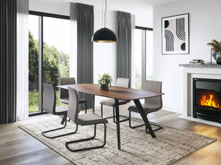 3D visualizations of a custom-made dining table, Render Vision Render Vision Modern dining room