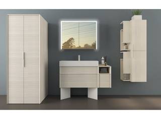 Arredo mobile bagno moderno sospeso diverse misure 4 colori con cassetto, Bagno Italia Bagno Italia Banheiros modernos