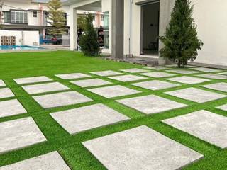 Pembuatan Taman Rumput sintetis, Gardener Landscape Gardener Landscape Front yard