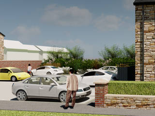 New Build Residential Development, GW Architectural GW Architectural منازل التراس