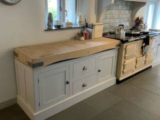 Made to Measure Butchers Block Kitchen Units, UKAA | UK Architectural Antiques UKAA | UK Architectural Antiques Built-in kitchens