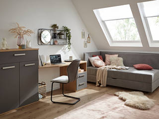 Kleine Zimmer einrichten: Tipps und Tricks, Homepoet GmbH Homepoet GmbH Moderne Wohnzimmer