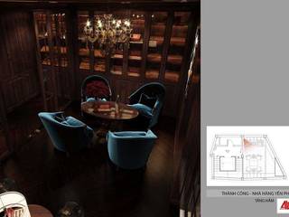 Thiết kế nội thất nhà hàng Thành Công, Thiết Kế Nội Thất - ARTBOX Thiết Kế Nội Thất - ARTBOX Tường & sàn phong cách hiện đại