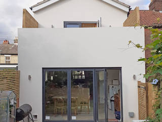 Two Storey Rear Extension NR2 2BD, Paul D'Amico Remodels Paul D'Amico Remodels Balcony