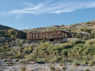 Parador en la Vertiente, diaz marcellino arquitectos diaz marcellino arquitectos Casa di campagna