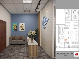 Thiết kế nội thất văn phòng UTC, Thiết Kế Nội Thất - ARTBOX Thiết Kế Nội Thất - ARTBOX Phòng học/văn phòng phong cách hiện đại