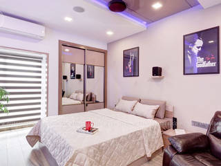 Home Interior - Mr Satish Rajan and family, DLIFE Home Interiors DLIFE Home Interiors Flat