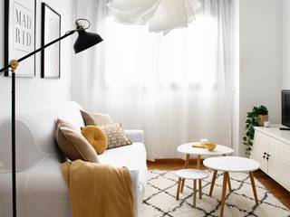 Home Staging - piso alquiler Banana Home Agency Livings de estilo escandinavo