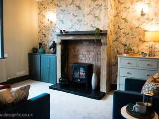 Property renovation: 2-bed Victorian terrace, Design Fix - Interiors Design Fix - Interiors オリジナルデザインの リビング