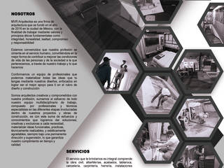Flyer, MVR ARQUITECTOS Diseño y Construcción MVR ARQUITECTOS Diseño y Construcción Other spaces