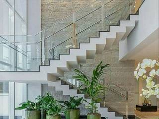 Escaleras, Perfil de Prueba Perfil de Prueba Paredes y pisos de estilo minimalista Azulejos