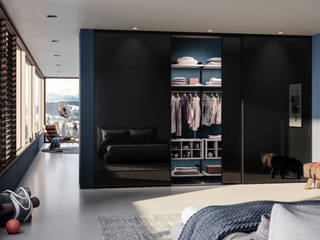 Das Multimedia Wunder: Die Sliding TV Door , raumplus raumplus Schiebetür