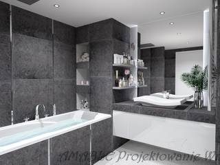 Projekt łazienki, Amable Amable Moderne Badezimmer