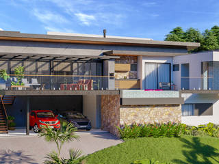 Casa na Serra, AT arquitetos AT arquitetos Single family home