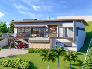 Casa na Serra, AT arquitetos AT arquitetos Single family home