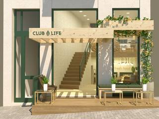 Club Life - Projeto de Restaurante e Café, ARKT VAREJO ARKT VAREJO Other spaces