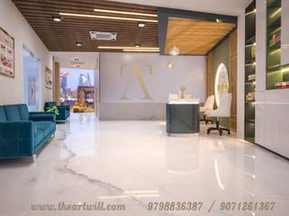 Clinic interior design by the best interior designer in Patna, The Artwill Constructions & Interior The Artwill Constructions & Interior Lebih banyak kamar