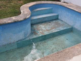 Remodelacion y ampliacion de piscina en acabado Chukum, CHICHéN - Pasta de Chukum - Acabado Maya con elegancia y originalidad CHICHéN - Pasta de Chukum - Acabado Maya con elegancia y originalidad Swimming pond