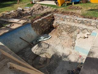 Remodelacion y ampliacion de piscina en acabado Chukum, CHICHéN - Pasta de Chukum - Acabado Maya con elegancia y originalidad CHICHéN - Pasta de Chukum - Acabado Maya con elegancia y originalidad Albercas naturales