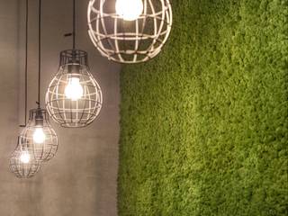 Natur im Restaurant - Mooswand Innen , naturewalls® naturewalls® Study/office