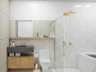 Banheiro, Grasi Decor Designer Grasi Decor Designer Moderne Badezimmer