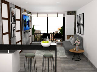 diseño de aparta estudios bogota, Omar Interior Designer Empresa de Diseño Interior, remodelacion, Cocinas integrales, Decoración Omar Interior Designer Empresa de Diseño Interior, remodelacion, Cocinas integrales, Decoración Living room