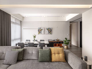 春日暖陽, 工聚室內設計 工聚室內設計 Modern living room