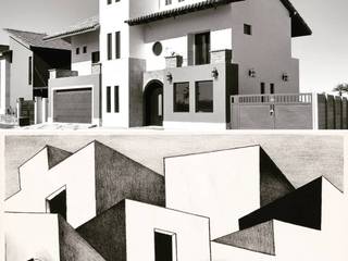 Casa Californiana, M&V- Proyecta M&V- Proyecta 一戸建て住宅