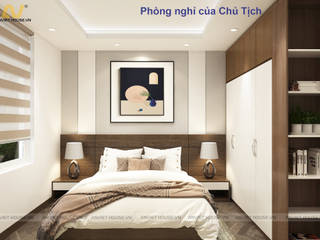 Minh Ngoc factory office - Hung Yen, Anviethouse Anviethouse Daha fazla oda