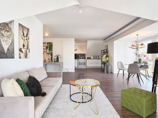 Fix&Flip einer Dachgeschoss Wohnung in Leverkusen, HOMESTAGING Sandra Fischer HOMESTAGING Sandra Fischer Apartment